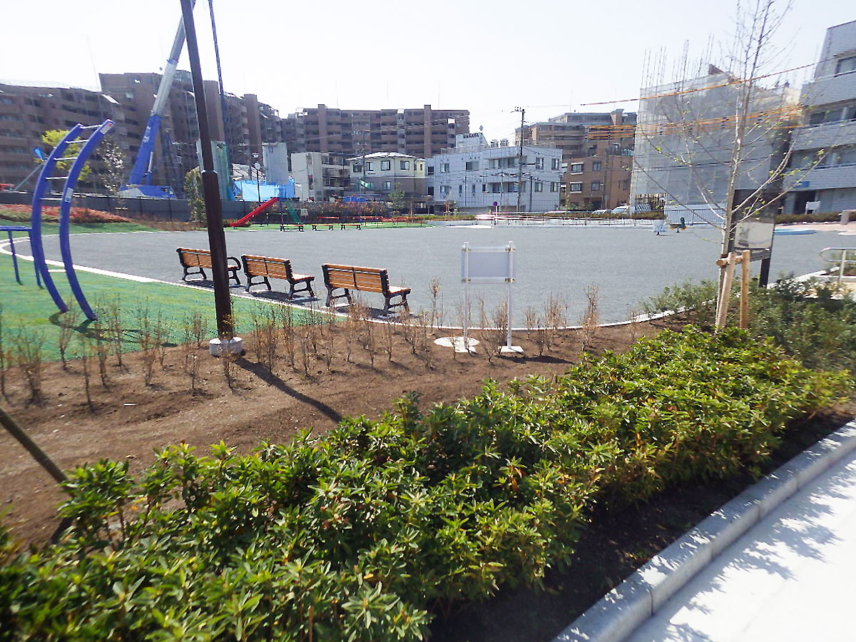 (仮称)旧鶴見工業高校跡地公園整備工事